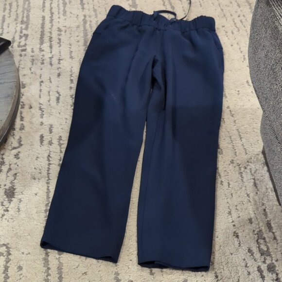 Lululemon On The Fly Crop *Woven 23" True Navy - Picture 10 of 10